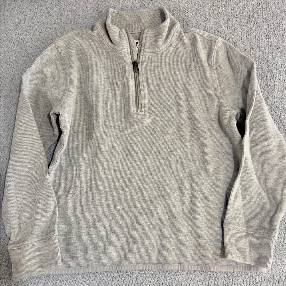GAP Kids Light Gray Zip Pullover
